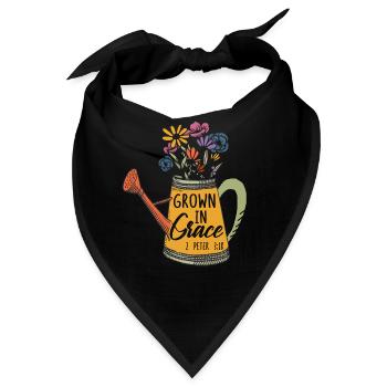 Kirche Religion Katholik katholisch Jesus Christus - Bandana - Schwarz - Vorne