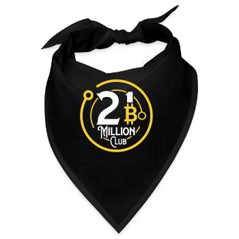 21 Million Club - Bandana - Schwarz - Vorne