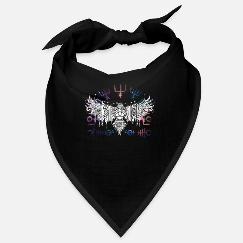 Thor Hammer Raven Mjölnir Rune Viking Galaxy Bandana