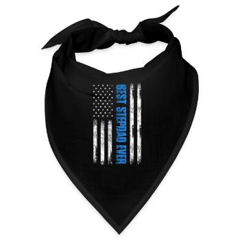 Stiefvater - Bandana - Schwarz - Vorne