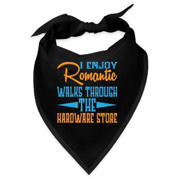 Enjoy Romantic Walks Through The Hardware Store19 - Bandana - Schwarz - Vorne