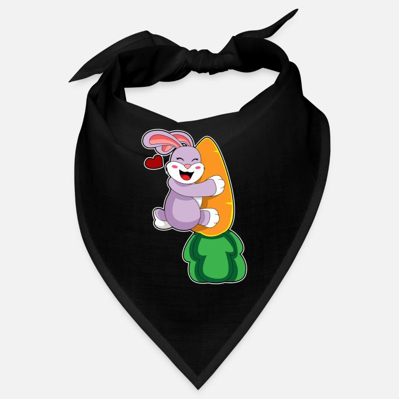 Rabbit with carrot Bandana