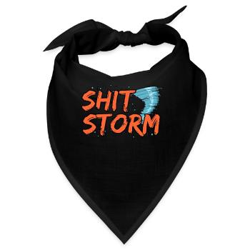 Tornado - Bandana - Schwarz - Vorne