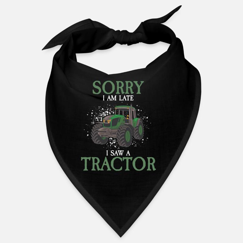 Excuse me I have seen a tractor farmer Bandana