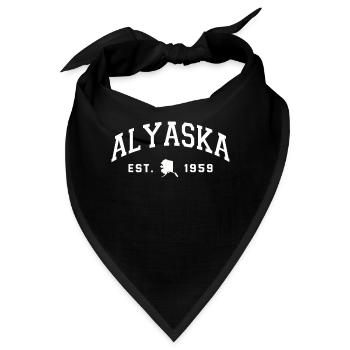 Alaska - Bandana - Schwarz - Vorne