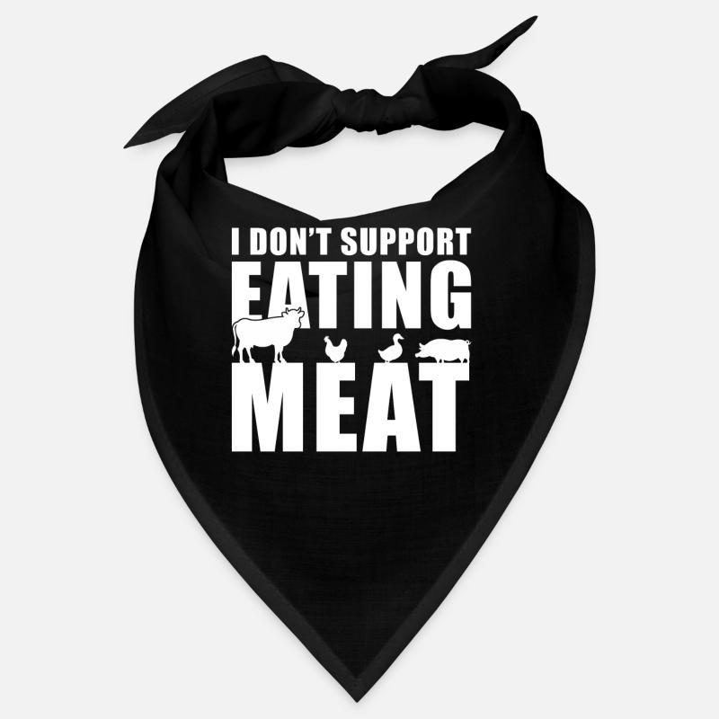 Le végétarien végétalien évite la viande Bandana