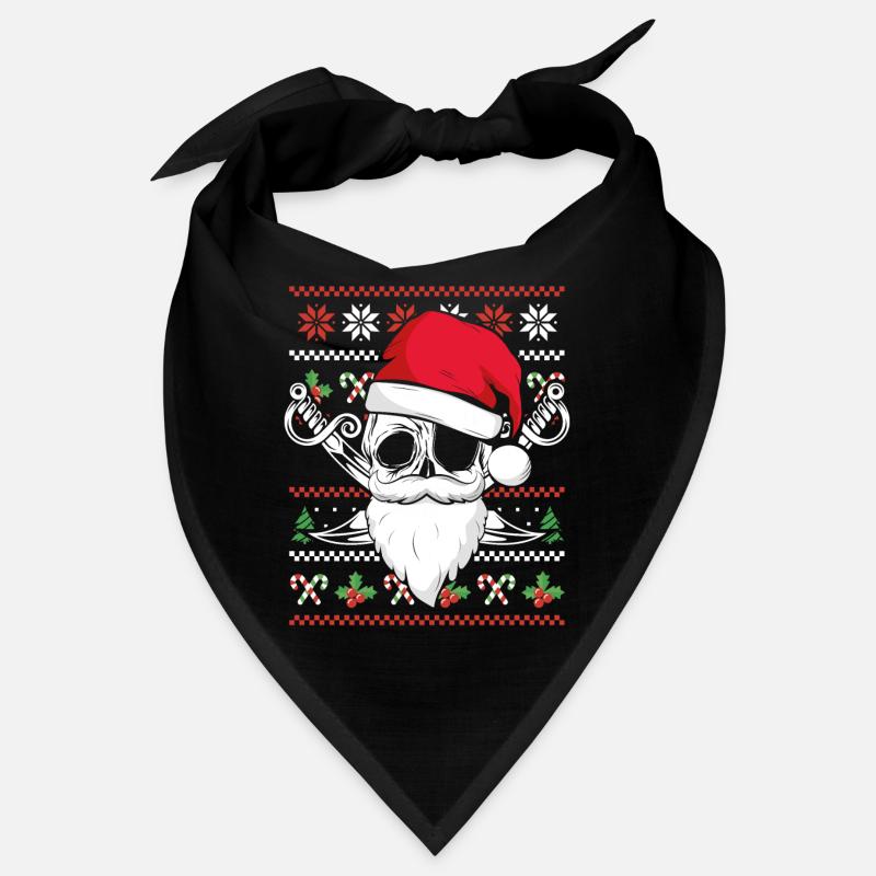 Pirate de Noël avec des épées Bandana