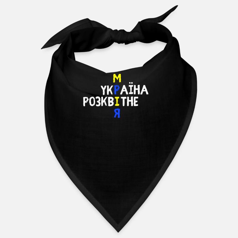 Ukrainischer Sprachtraum Siegerstimmungsflagge Bandana