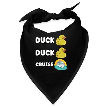 Bootfahren Bootskapitän Kreuzfahrtschiff - Bandana - Schwarz - Vorne