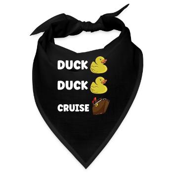 Bootfahren Bootskapitän Kreuzfahrtschiff - Bandana - Schwarz - Vorne