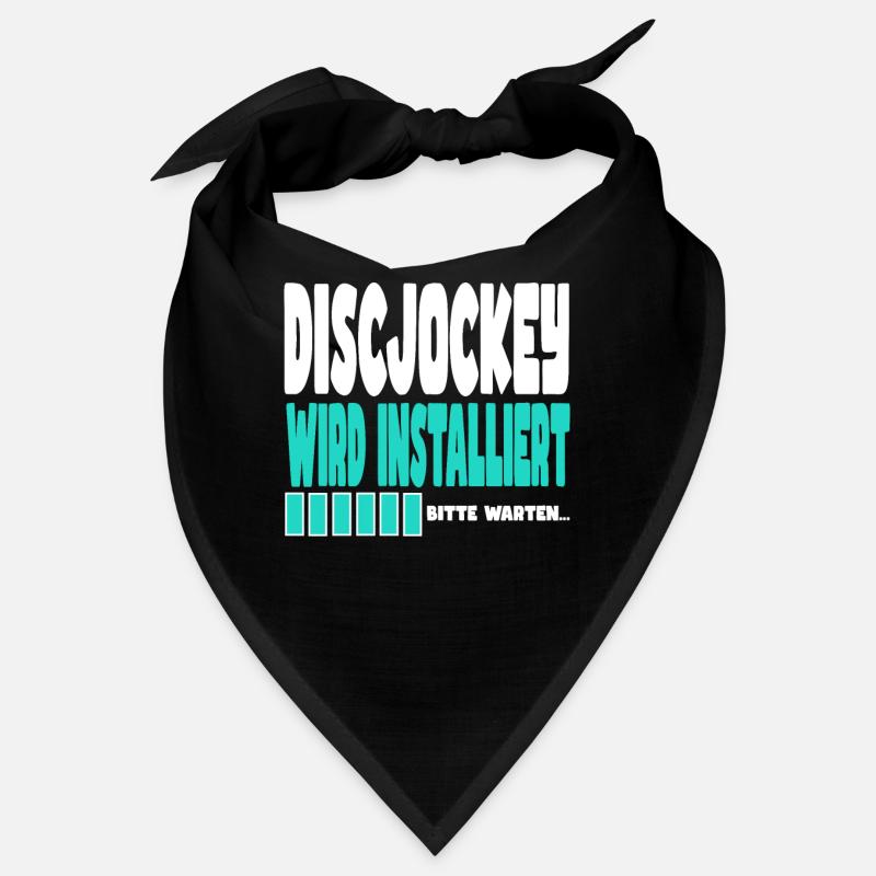 Discjockey wird installiert Bandana