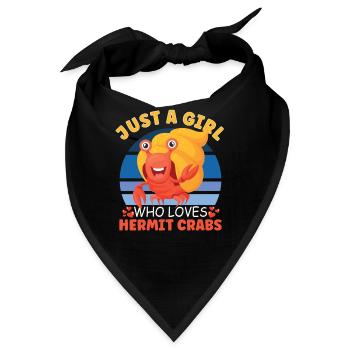 Hermit Crab Crabbing Crab Whisperer Crab Hunting - Bandana - Schwarz - Vorne