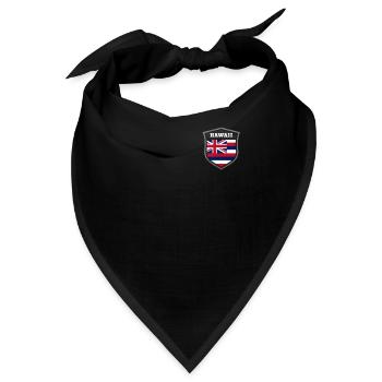 Hawaii - Bandana - Schwarz - Vorne