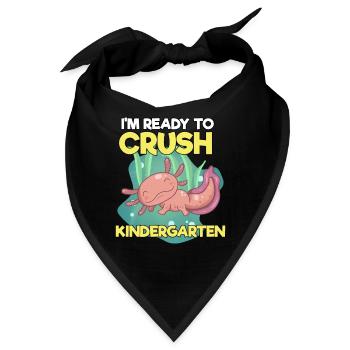 Kindergarten - Bandana - Schwarz - Vorne