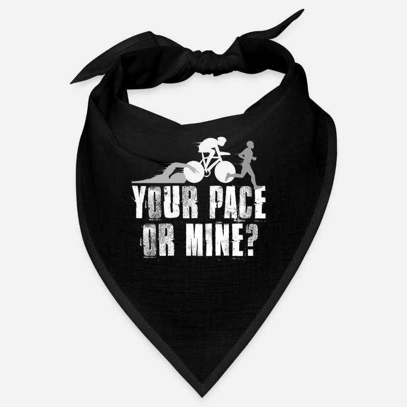 Your Pace Or My Triathlon Bandana