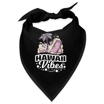 Hawaii - Bandana - Schwarz - Vorne