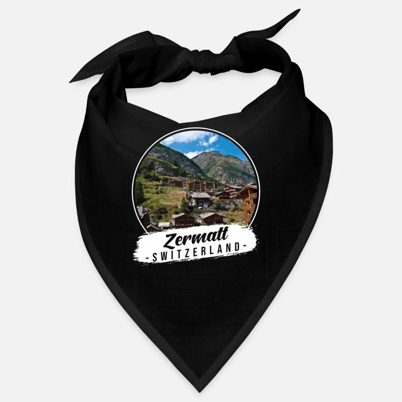 Zermatt Schweiz Souvenir Bandana