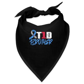 Bruder - Bandana - Schwarz - Vorne