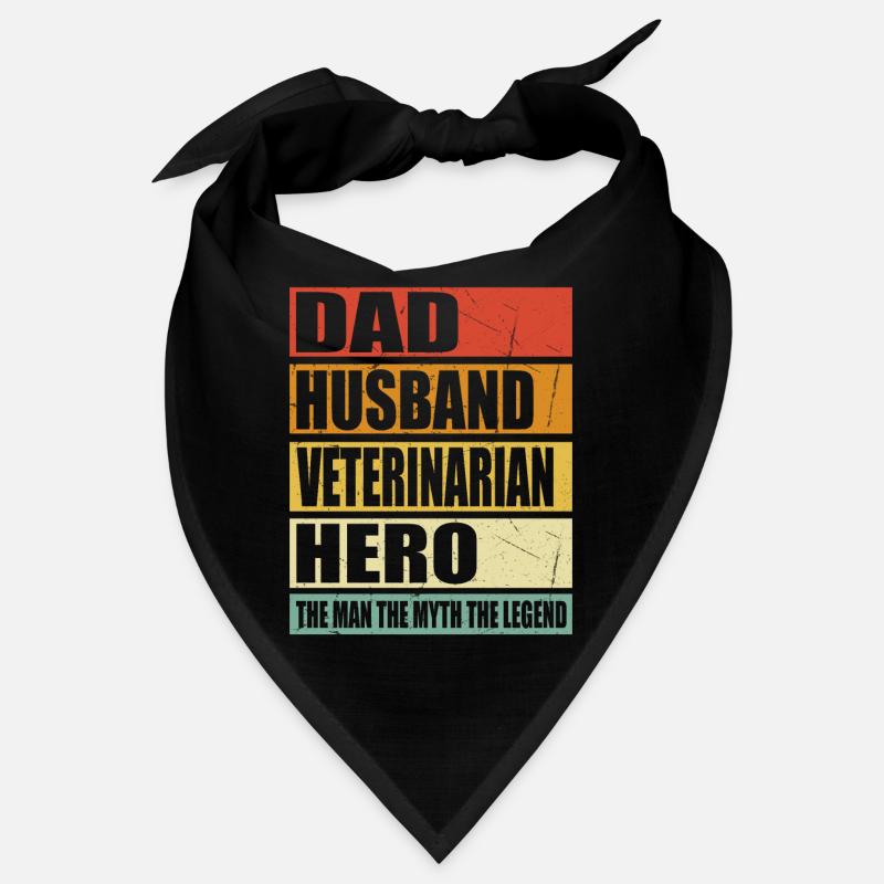 Vater Ehemann Tierarzt Held Bandana