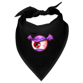 One Eyed Demon One Eye With Tiny Wings Costume - Bandana - Schwarz - Vorne