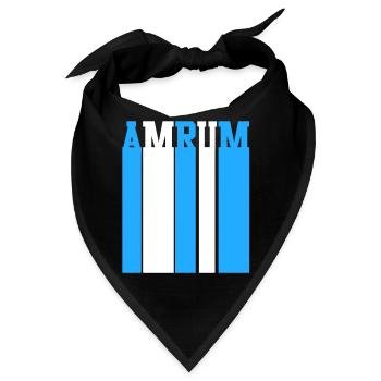 Nordsee Amrum - Bandana - Schwarz - Vorne