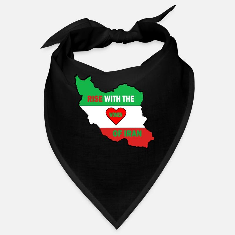 Erhöhen Sie Mit Den Frauen Der Iran Freedom Flag Bandana