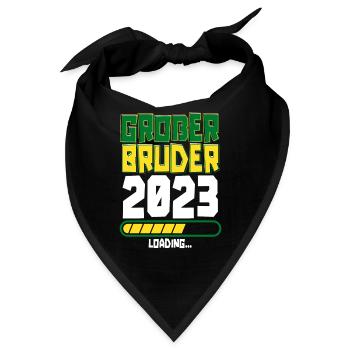 Großer Bruder Loading 2023 - Bandana - Schwarz - Vorne