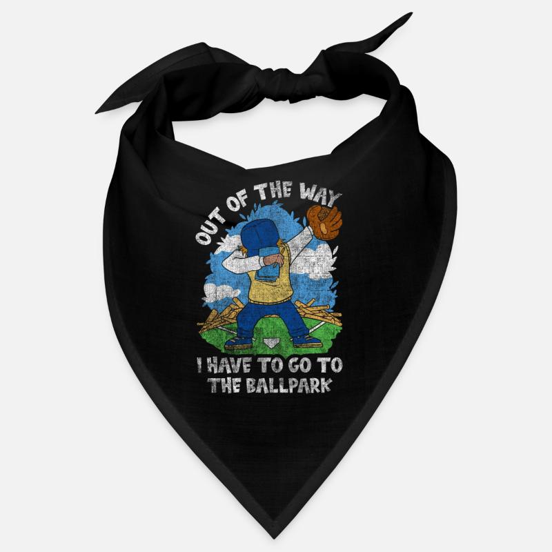 Je dois aller au baseball Bandana