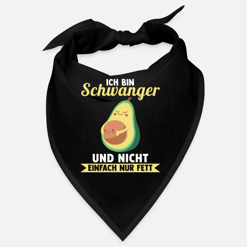 Mutter Schwangerschaft Schwanger Avocado Werdende Bandana