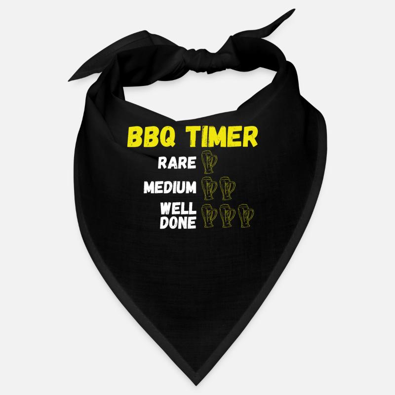 Bbq Perfect Beer Timer Bandana