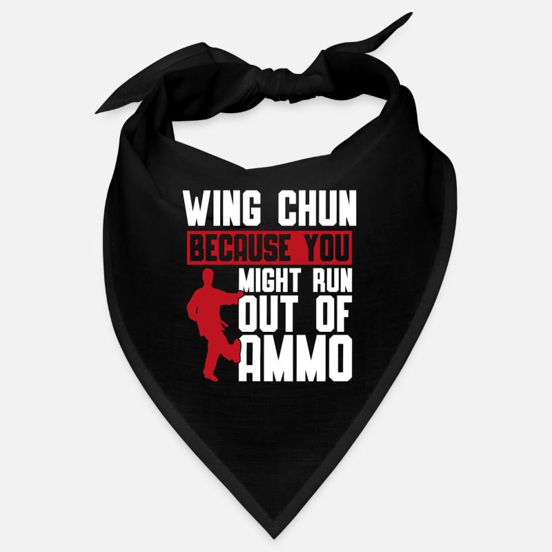 Wing Chun Because You Might Run Combat Fighter Bandana