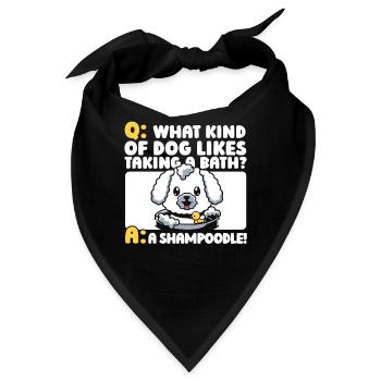 Hundetrainer Hundetrainer - Bandana - Schwarz - Vorne