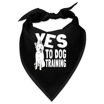 Hundetrainer Hundetrainer - Bandana - Schwarz - Vorne