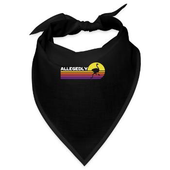 Strauß - Bandana - Schwarz - Vorne