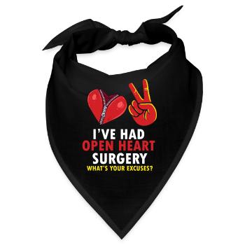 Operation Herz Geschenk - Bandana - Schwarz - Vorne