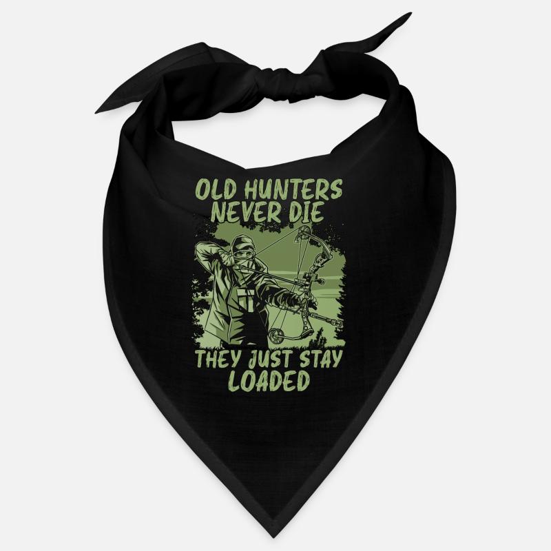 Bowhunting Old Hunters Never Shooting Bowhunter Bandana