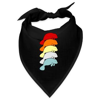 Seekuh - Bandana - Schwarz - Vorne
