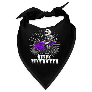 Motorcycle Lifestyle / Motorrad / Motorräder biker - Bandana - Schwarz - Vorne