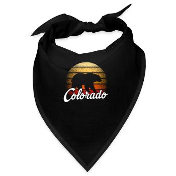 Colorado - Bandana - Schwarz - Vorne
