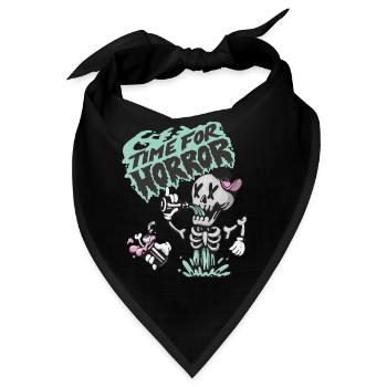 Skeleton Untoter Halloween-Party-Albtraum-Hallowee - Bandana - Schwarz - Vorne