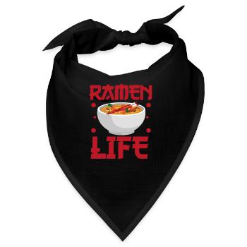 Ramen - Bandana - Schwarz - Vorne