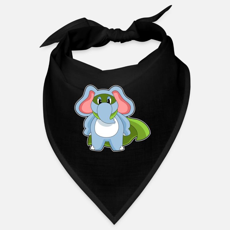 Elefant Superheld Umhang Bandana