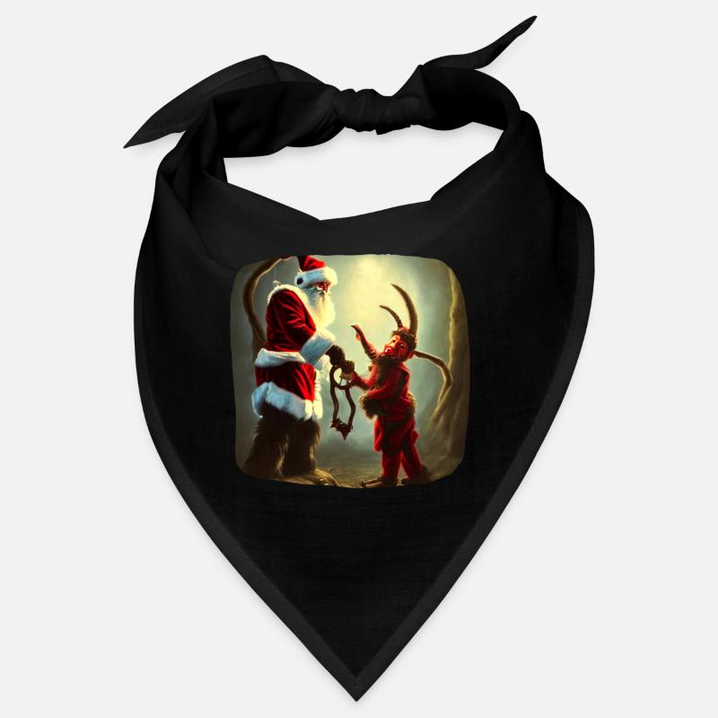 Weihnachtsmann & Krampus Bandana