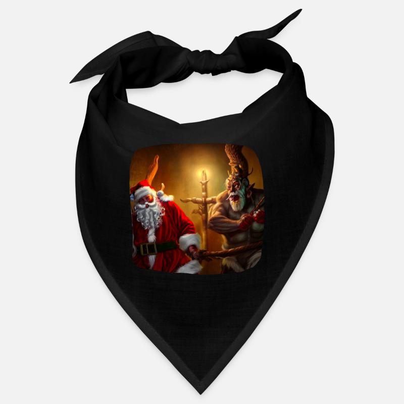 Weihnachtsmann & Krampus Bandana