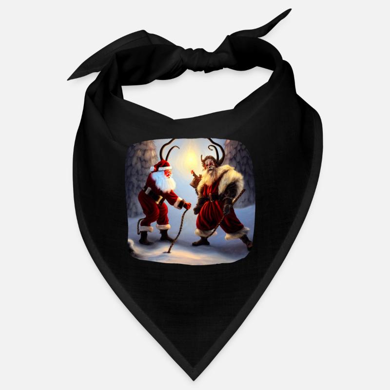 Weihnachtsmann & Krampus Bandana