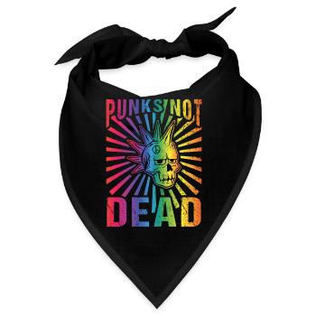 Punk Rock Pogo Anarchie Punks Punk Rocker Punk - Bandana - Schwarz - Vorne