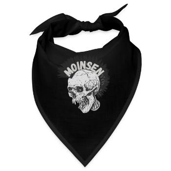 Oldenburg Oldenburger Norden Norddeutschland Moin - Bandana - Schwarz - Vorne