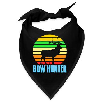 Bow Hunter - Bandana - Schwarz - Vorne