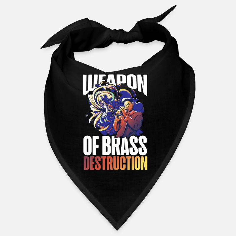 Trompettiste Jeu de mots Arme De Laiton Bandana