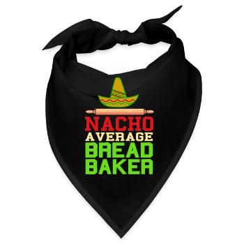 Nacho a verage bread baker - Bandana - Schwarz - Vorne